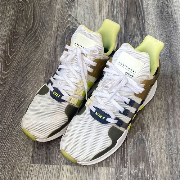adidas Women’s EQT Support ADV 'Soft Running Neon' CQ2255 sz 8 - Great condition - Picture 2 of 7